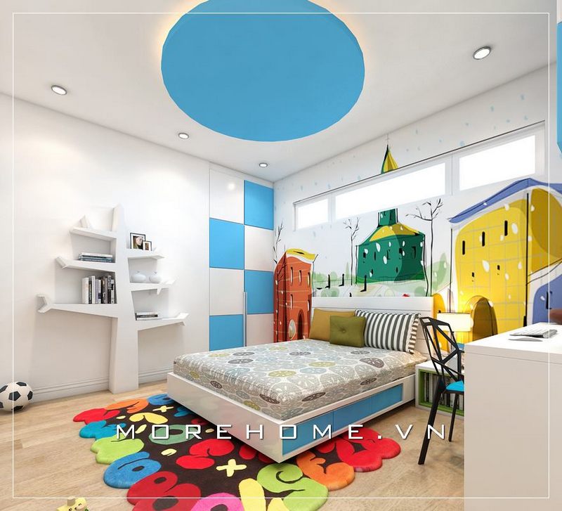 Giường ngủ có ngăn kéo hiện đại